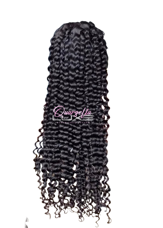 LUXE DEEP CURLY LACE FRONTAL WIGS
